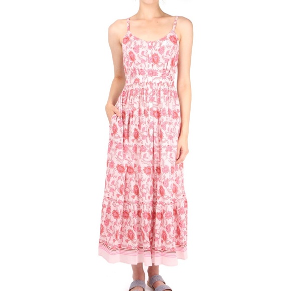 XiRENA Dresses & Skirts - XiRENA Pink Floral Maxi Dress